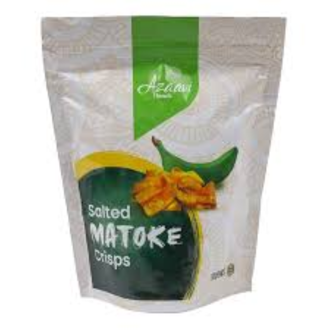 AZAAVI MATOKE SALTED CRISPS 100G